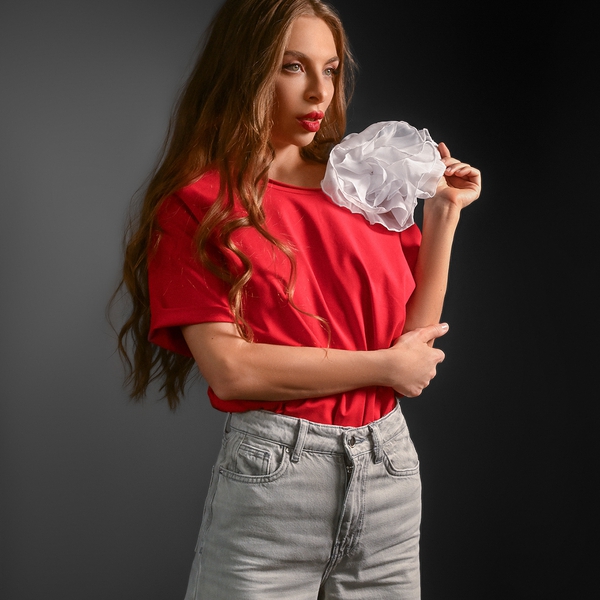 Футболка "Rose Red"